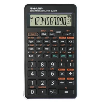 Abbildung von Sharp Taschenrechner EL 501 T Display (Stellen): 12 batteriebetriebe
