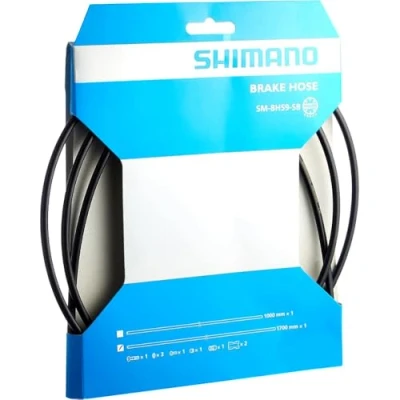 Abbildung von SHIMANO Unisex Erwachsene Scheibenbremsleitung 2090323520 Scheibenbremsleitung, Schwarz, 1700mm
