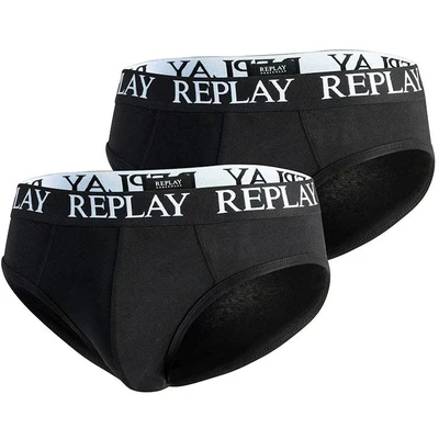 Abbildung von Replay Slip &quot;SLIP Basic Cuff Logo 2pcs Bo&quot;, (Packung, 2er)