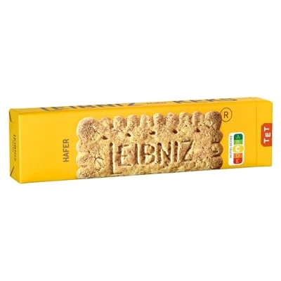 Abbildung von LEIBNIZ Haferkeks, 230 g, knusprige Kekse mit Hafer und Weizen gebacken (1 x g)