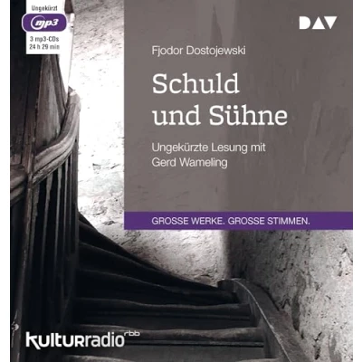 Abbildung von Schuld und Sühne: Ungekürzte Lesung mit Gerd Wameling (3 mp3 CDs)