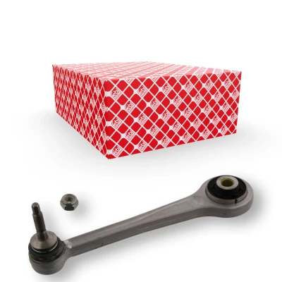 Abbildung von FEBI BILSTEIN 21305 Querlenker mit Sicherungsmutter Trag /Führungsgelenk, Lager Hinterachse oben, beidseitig Aluminium BMW: X5