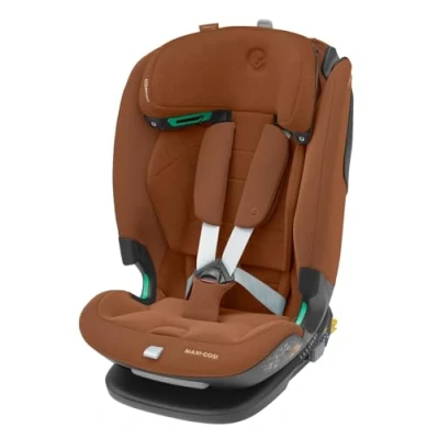 Abbildung von Maxi Cosi Titan Pro² i Size Kindersitz, 76 150 cm, 15 Monate 12 Jahre, G CELL Seitenaufprallschutz, Easy in Gurtsystem, ClimaFlow, AirProtect Sicherheitskissen, 4 Liegepositionen, Authentic Terra