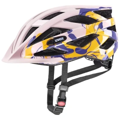 Abbildung von uvex air Wing Leichter Allround Helm für Damen und Herren individuelle Größenanpassung erweiterbar mit LED Licht Powder Liquids 56 60 cm