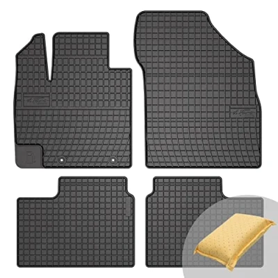 Abbildung von FROGUM EL Toro Gummimatten Ganzjähriges Set von Autofussmatte Auto Fußmatten für Suzuki Ignis III ab 2016 Beständiges Gummi Material 1,5cm Schutzkante