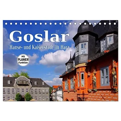 Abbildung von Goslar Hanse und Kaiserstadt im Harz (Tischkalender 2025 DIN A5 quer), CALVENDO Monatskalender: Weltkulturerbe