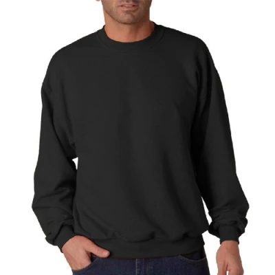Abbildung von Jerzees Men&#039;s Fleece Sweatshirt, Black, 3X Large
