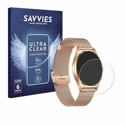 Abbildung von Savvies 6 Stück Schutzfolie für Xcoast X Watch Joli XC Pro Displayschutz Folie Ultra Transparent