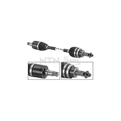 Abbildung von SNR DK65.001 Antriebswelle Hinterachse rechts, links 616 mit Lager VOLVO: V60 I
