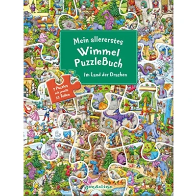 Abbildung von Mein allererstes WimmelPuzzleBuch Im Land der Drachen: Wimmeln und Puzzeln in einem Buch Kreatives Mitmachbuch für Kinder ab 3 Jahren
