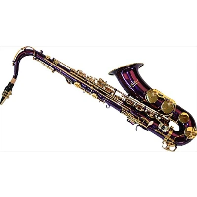 Abbildung von Karl Glaser Tenor Saxophon, violett/gold, mit Koffer