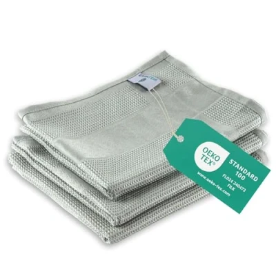 Abbildung von ELEXACLEAN Geschirrtuch Küchentücher Mikrofaser Poliertücher, (Set, 3 tlg., 68x42 cm), ultrafein, saugstark, fusselfrei
