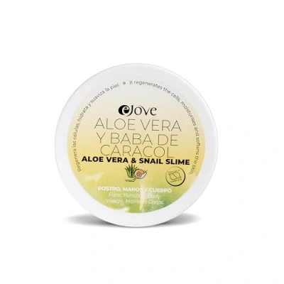 Abbildung von Ejove Nährende Creme für Gesicht, Hände und Körper Schneckenschleim Aloe Vera, 50 ml