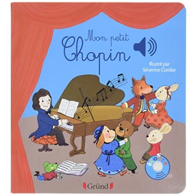 Abbildung von Mon petit Chopin Livre sonore avec 6 puces Dès 1 an