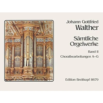 Abbildung von Sämtliche Orgelwerke Band 2: Choralbearbeitungen A G Breitkopf Urtext (EB 8679)