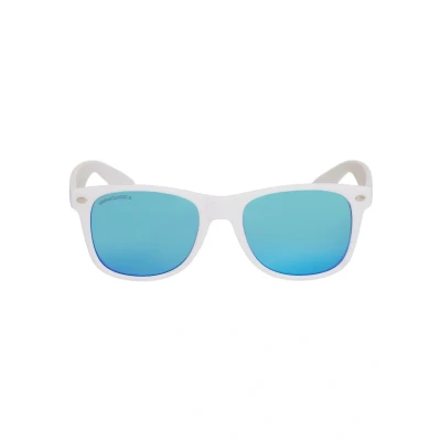 Abbildung von Urban Classics Likoma Mirror UC Sonnenbrille, Größe: One Size, White blue