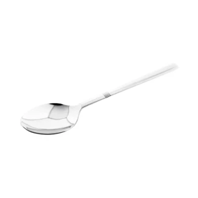Abbildung von Almina Kaffeelöffel 6 Tlg. Set aus Chrom Edelstahl Silber mit Design 18/10 (6 Stück)
