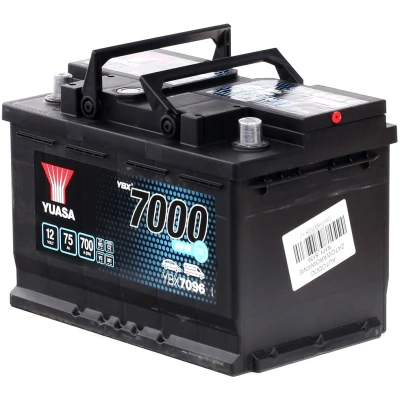 Abbildung von Yuasa YBX7096 12V 75Ah 700A EFB Start Stop Batterie