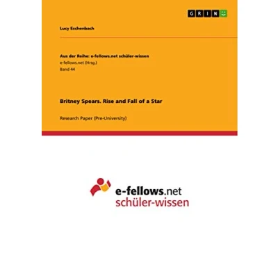 Abbildung von Britney Spears. Rise and Fall of a Star