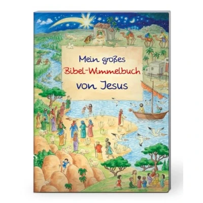 Abbildung von Mein großes Bibel Wimmelbuch von Jesus (Pappbilderbücher) (Wimmelbücher)