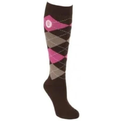 Abbildung von Covalliero Reitsocken Brescia Holz Dunkelrosa 37 39
