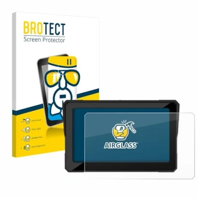 Abbildung von BROTECT Schutzglas für Carpuride W702 7&quot; Schutzfolie Panzer Folie Glas [Extrem Kratzfest 9H, Anti Fingerprint, Ultra Transparent]