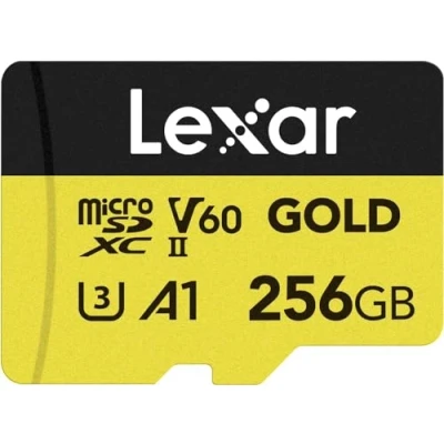 Abbildung von Lexar Professional GOLD 256GB microSDXC