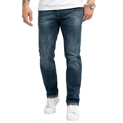 Abbildung von Indumentum Regular fit Jeans Herren Stonewashed Blau IR 504
