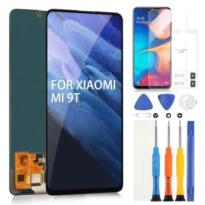 Abbildung von ARSSLY OLED Bildschirm für Xiaomi Mi 9T / PRO/Redmi K20 Redmi PRO LCD Display Ersatz des Bildschirms Touchscreen Assembly mit Reparatur Set, Schwarz