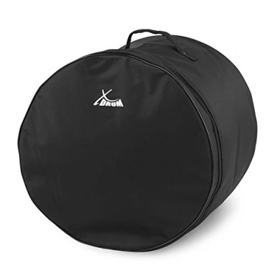 Abbildung von XDrum Classic Drumbag, Schlagzeugtasche für Floor Tom Größe 14&quot;x14&quot; (Durchmesser: 14&quot;, Tiefe: wasserabweisend, Innenpolsterung, stabiler Tragegriff) Schwarz