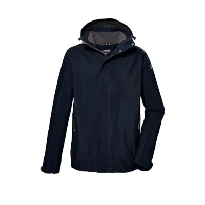 Abbildung von killtec Herren Funktionsjacke/Outdoorjacke mit abzippbarer Kapuze KOS 87 MN JCKT_XENIOS, dunkelnavy, M, 43281 000