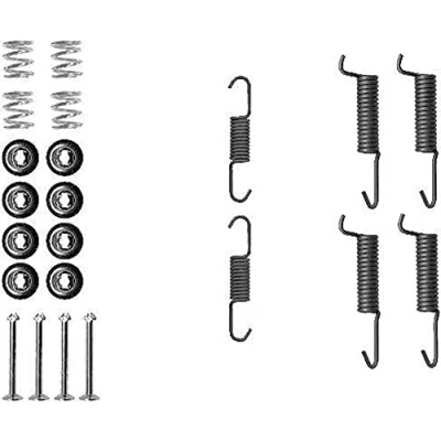 Abbildung von HELLA 8DZ 355 201 831 Zubehörsatz, Feststellbremsbacken MITSUBISHI: PAJERO 4, 3, 2