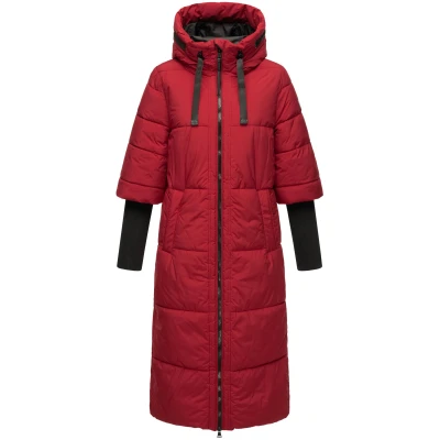 Abbildung von Navahoo CIAO MIAU XIV Wintermantel, Damen, Größe: Small, Dark red