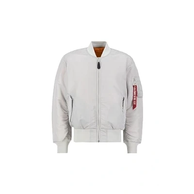 Abbildung von Alpha Industries Bomberjacke, Herren, Größe: XS, Pastel grey
