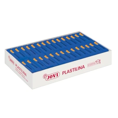 Abbildung von Jovi Knete Box, 30 Tabletten 50 g, dunkelblau (7013)