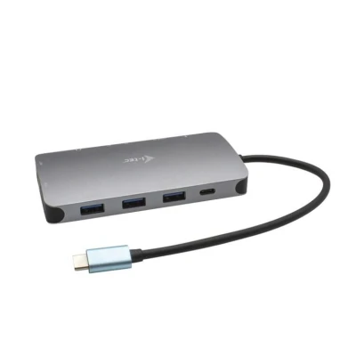 Abbildung von 0 I TEC USB C Metal Nano Docking Station mit Netzteil 100W