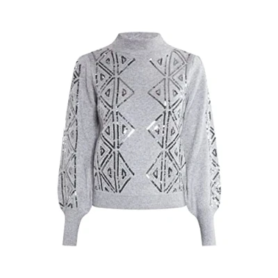 Abbildung von COBIE Damen Strickpullover 11025578 CO01, GRAU, M/L