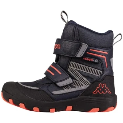 Abbildung von Kappa Unisex Snowboot/Winterstiefel für Kinder, Größe: 33, Navy/coral Schuhe