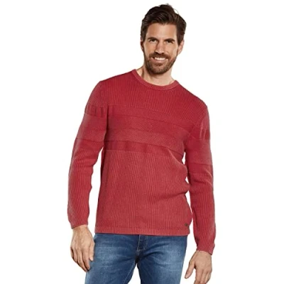 Abbildung von Engbers Rundhalspullover Pullover strukturiert