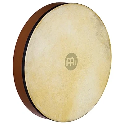 Abbildung von Meinl Percussion HD16AB Hand Drum mit Ziegenfell, 40,64 cm (16 Zoll) Durchmesser, african brown