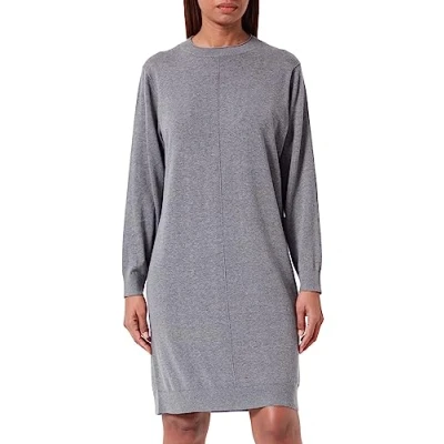 Abbildung von s.Oliver Strickkleid, Damen, Größe: 36, Graphit