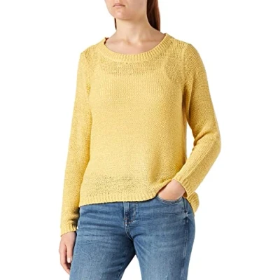 Abbildung von ONLY Onlgeena Strickpullover, Damen, Größe: XL, Straw