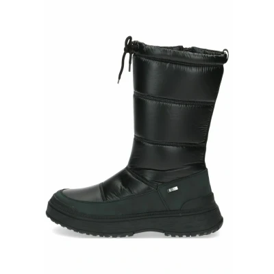 Abbildung von CAPRICE Damen Winterstiefel ohne Absatz Vegan Wasserabweisend, Schwarz (Black Comb), 37.5 EU