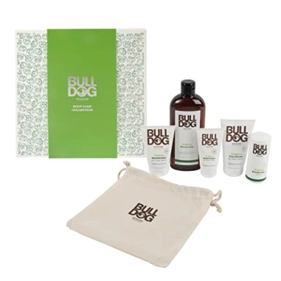 Abbildung von BULLDOG SKINCARE Premium Körperpflege Kollektion Geschenkset für Männer Luxus Geschenkpackung Vatertagsgeschenkset