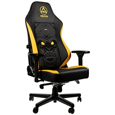 Abbildung von noblechairs Hero Gaming Stuhl, Bürostuhl Ergonomisch, Schreibtischstuhl, Chair PC, Sessel, Chefsessel 150 kg Belastbarkeit, Far Cry 6 Edition