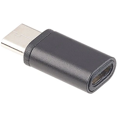 Abbildung von PEARL USB Adapter mit Typ C Stecker auf Micro Buchse (Verbindungskabel)