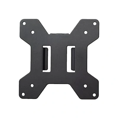 Abbildung von VIVO Stahl VESA Halterung 75x75 und 100x100 Montage für Computer Monitor Schnellspanner Abnehmbare Platte PT SD VA01A