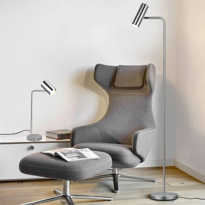Abbildung von TRIO Leuchten Stehlampe Marley, Ein /Ausschalter, ohne Leuchtmittel, mit Kippschalter, GU10 Leuchtmittel frei wählbar
