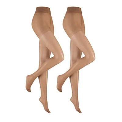 Abbildung von Hudson Damen Strumpfhose Simply 20 To Go 2 Pack hochelastisch DEN Make up 46 48