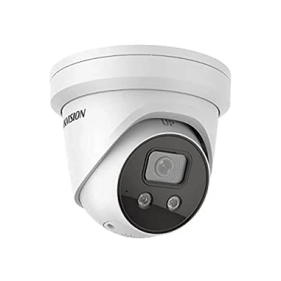 Abbildung von Hikvision DS 2CD2386G2 ISU/SL(2.8mm)(C) Turret Überwachungskamera mit 8 Megapixel, bis zu 30m Beleuchtung, professionelle Überwachungskamera, Acusense Kamera Fehlalarmfilter, 1 Stück (1er Pack)